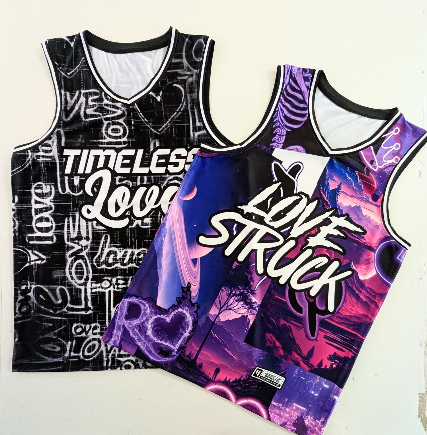 Custom Couple Jerseys