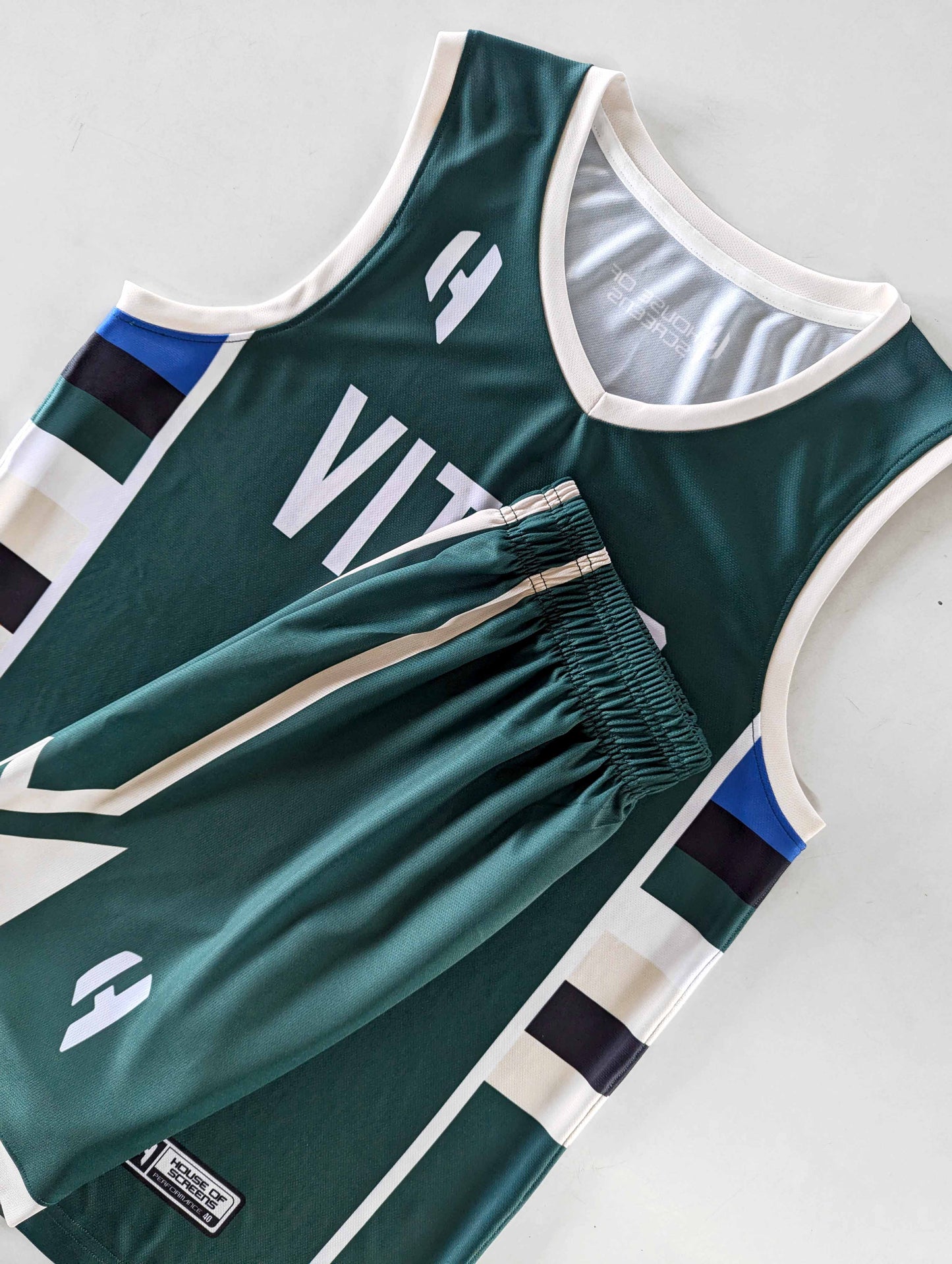 Custom Basketball Jersey and Shorts – Personalized Team Name, Player Name & Number – No Minimum Order- HX356BS