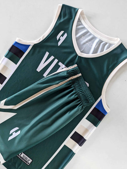 Custom Basketball Jersey and Shorts – Personalized Team Name, Player Name & Number – No Minimum Order- HX356BS