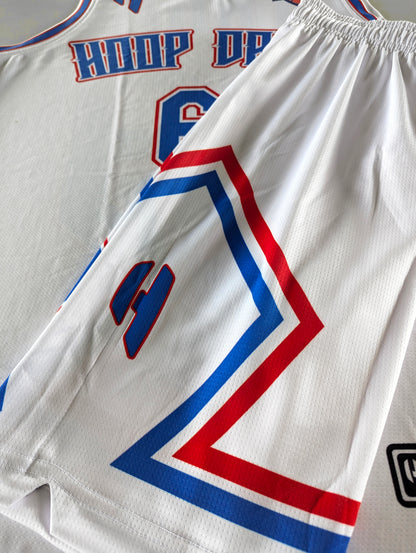 Custom Basketball Jersey and Shorts – Personalized Team Name, Player Name & Number – No Minimum Order- HX326BS