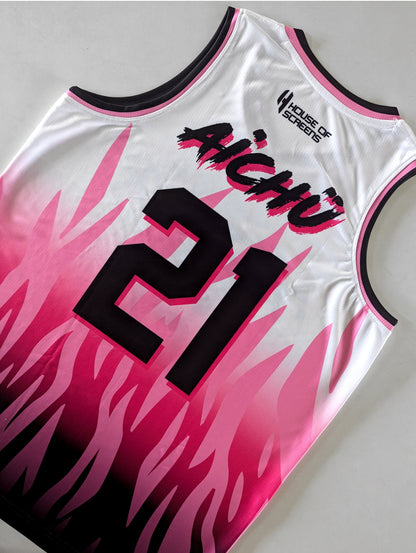 Custom Basketball Jersey and Shorts – Personalized Team Name, Player Name & Number – No Minimum Order- HX346BS