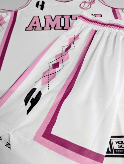 Custom Basketball Jersey and Shorts – Personalized Team Name, Player Name & Number – No Minimum Order- HX360BS