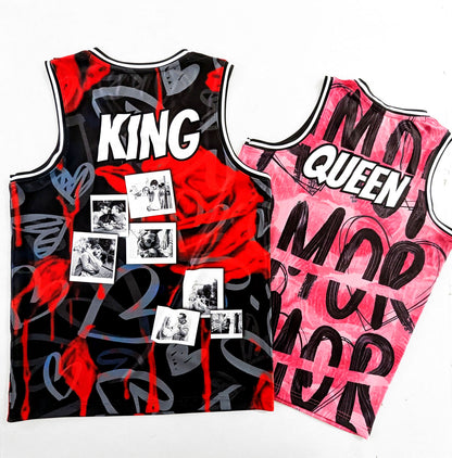 Custom Couple Jerseys – Perfect for Anniversaries, Valentine’s Day, or Gifting | Save on Sets of 2 | HX13VAL