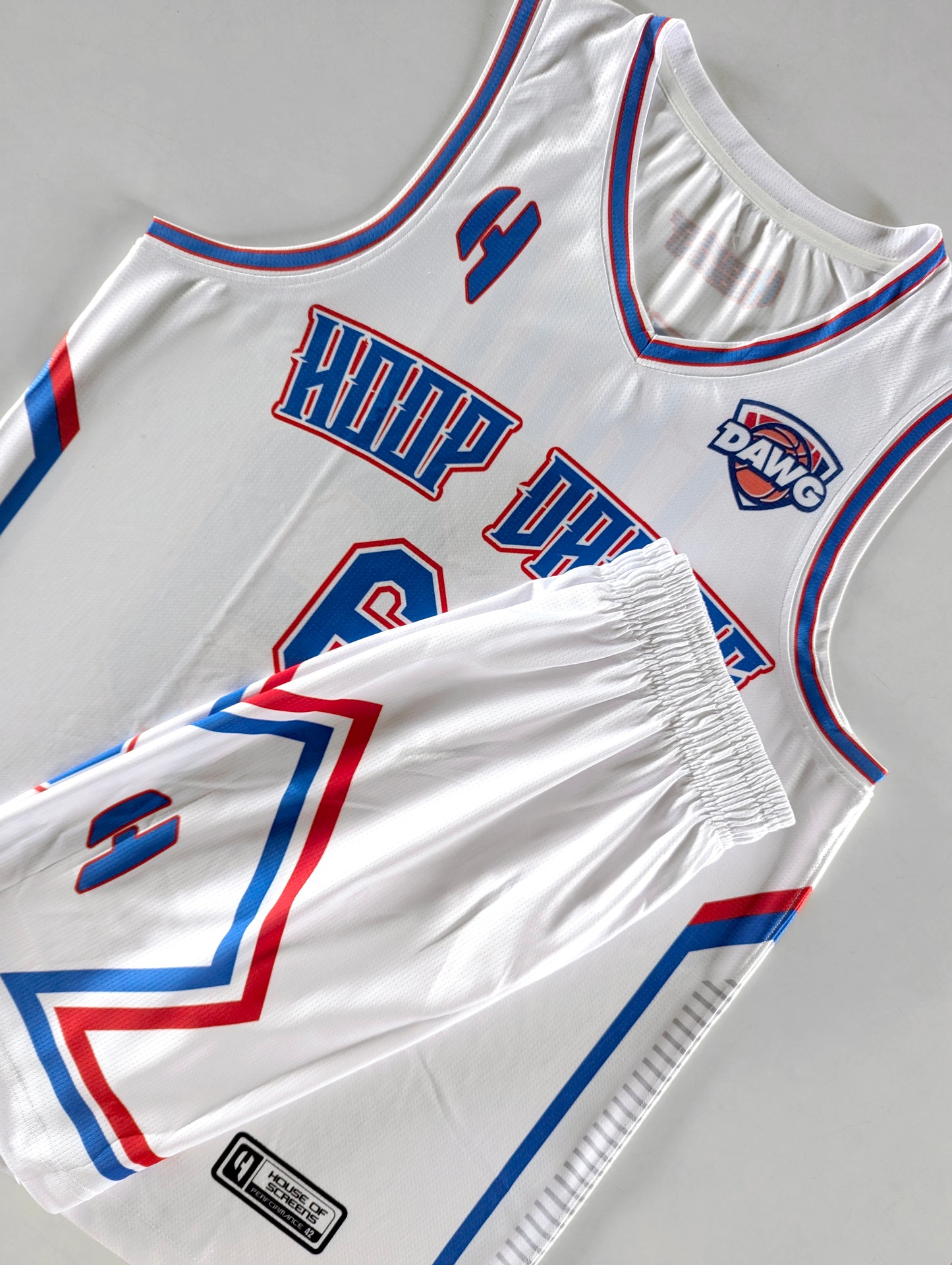 Custom Basketball Jersey and Shorts – Personalized Team Name, Player Name & Number – No Minimum Order- HX326BS