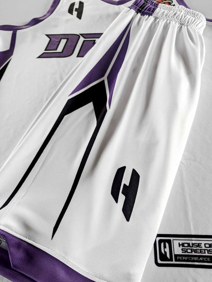 Custom Basketball Jersey and Shorts – Personalized Team Name, Player Name & Number – No Minimum Order- HX359BS