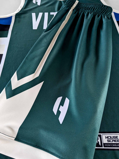 Custom Basketball Jersey and Shorts – Personalized Team Name, Player Name & Number – No Minimum Order- HX356BS