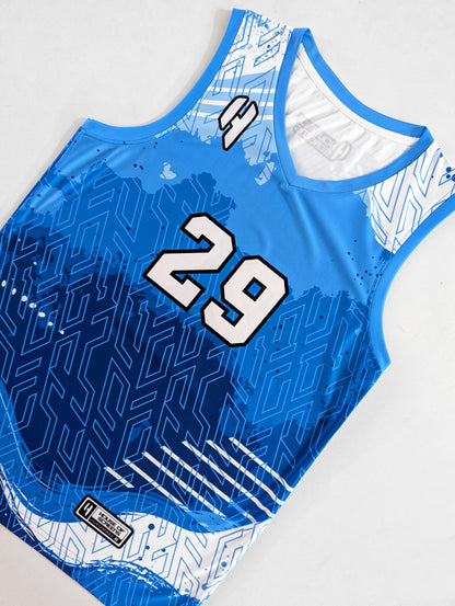 Custom Basketball Jersey and Shorts – Personalized Team Name, Player Name & Number – No Minimum Order- HX381BS