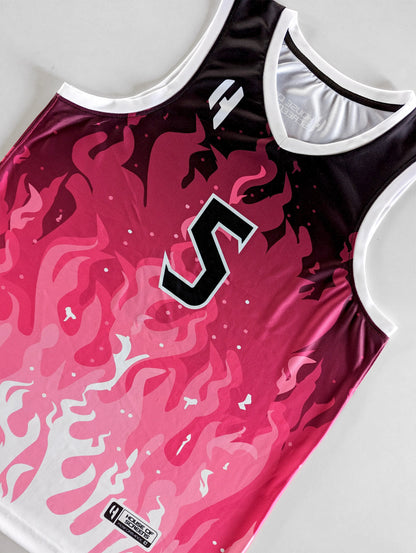 Custom Basketball Jersey and Shorts – Personalized Team Name, Player Name & Number – No Minimum Order- HX273BS