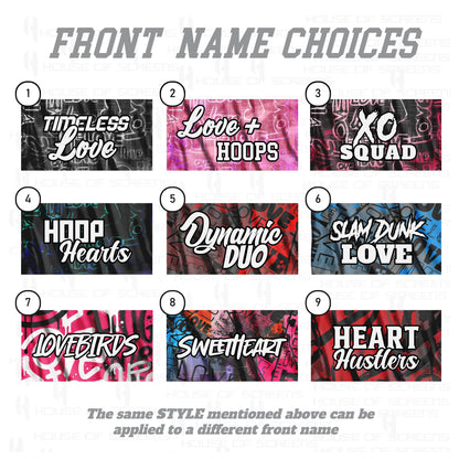 Custom Couple Jerseys – Perfect for Anniversaries, Valentine’s Day, or Gifting | Save on Sets of 2 | HX01VAL