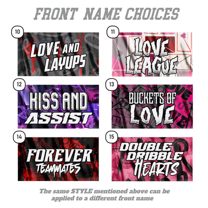 Custom Couple Jerseys – Perfect for Anniversaries, Valentine’s Day, or Gifting | Save on Sets of 2 | HX01VAL