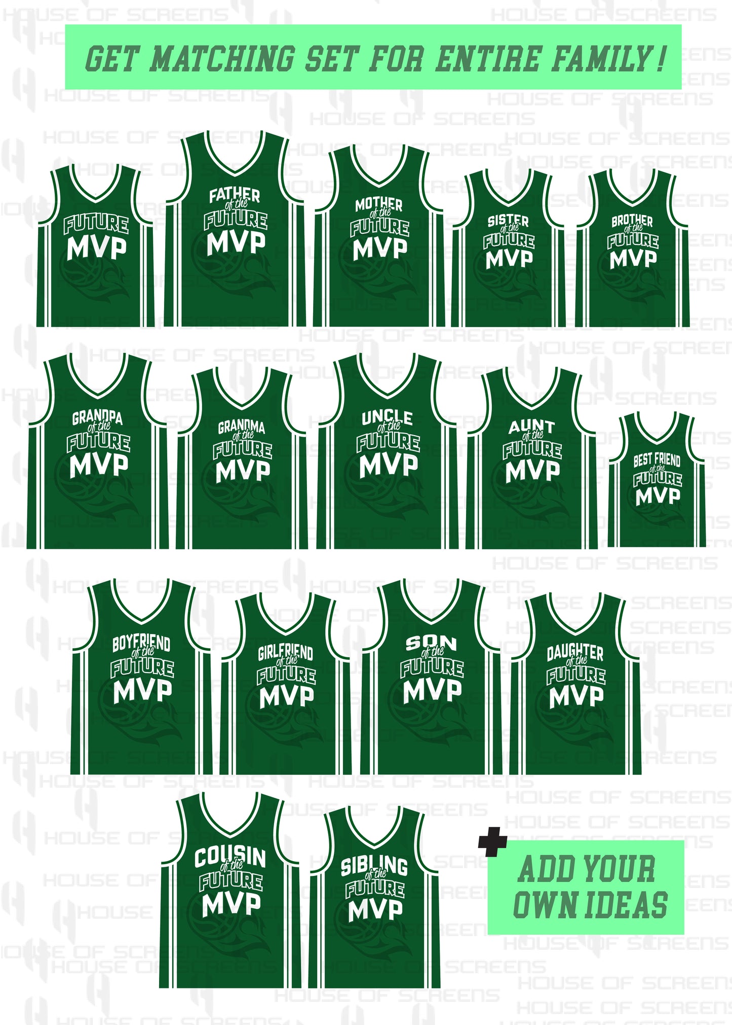 Future MVP Customized Birthday Basketball Jersey – Personalized for Kids, Youth, and Adults, Perfect for First Birthdays, Basketball-Themed Parties, and Family Celebrations
