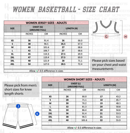 Custom Reversible Basketball Jerseys – Personalized for Kids, Youth, and Adults with No Minimums