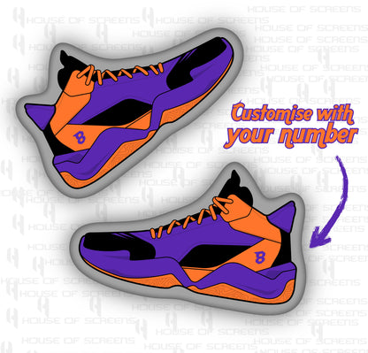 Custom Basketball Shoe Pillow for Kids and Adults | Personalized Toy shoe Pillow | Personalized Gift
