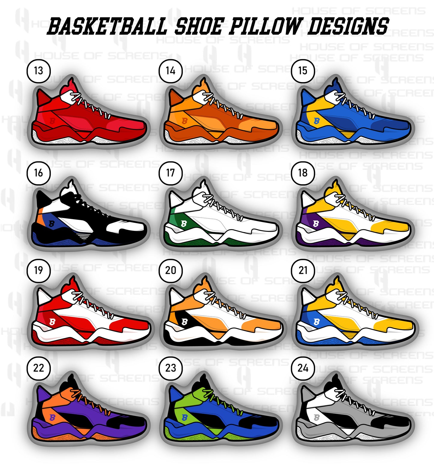 Custom Basketball Shoe Pillow for Kids and Adults | Personalized Toy shoe Pillow | Personalized Gift