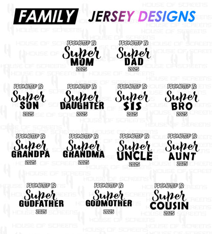 Family Matching Set Jerseys and shorts
