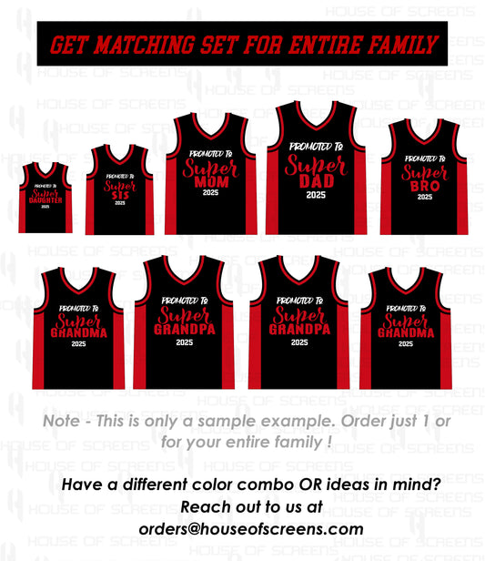 Family Matching Set Jerseys and shorts