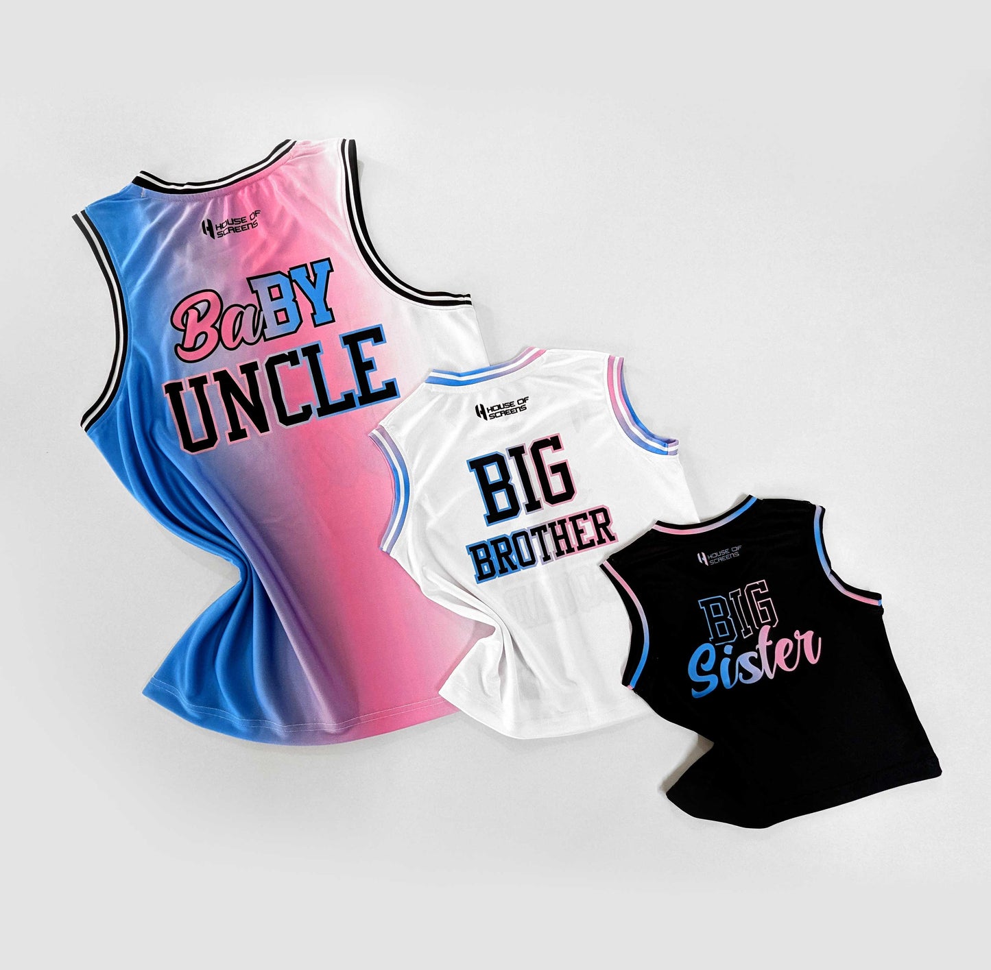Neutral Jerseys for Baby Gender Reveal Party