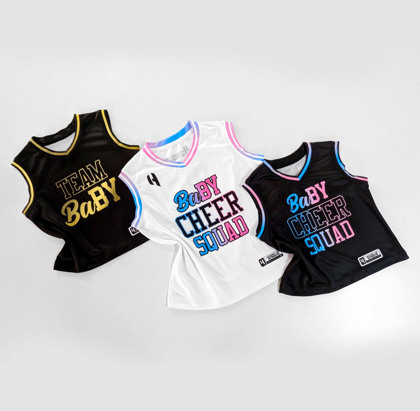 Neutral Jerseys for Baby Gender Reveal Party