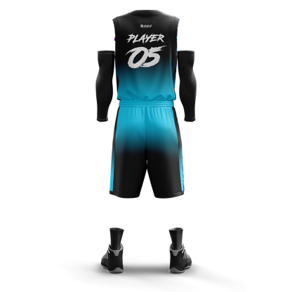Custom Basketball Jersey and Shorts – Personalized Team Name, Player Name & Number – No Minimum Order- HX11BS