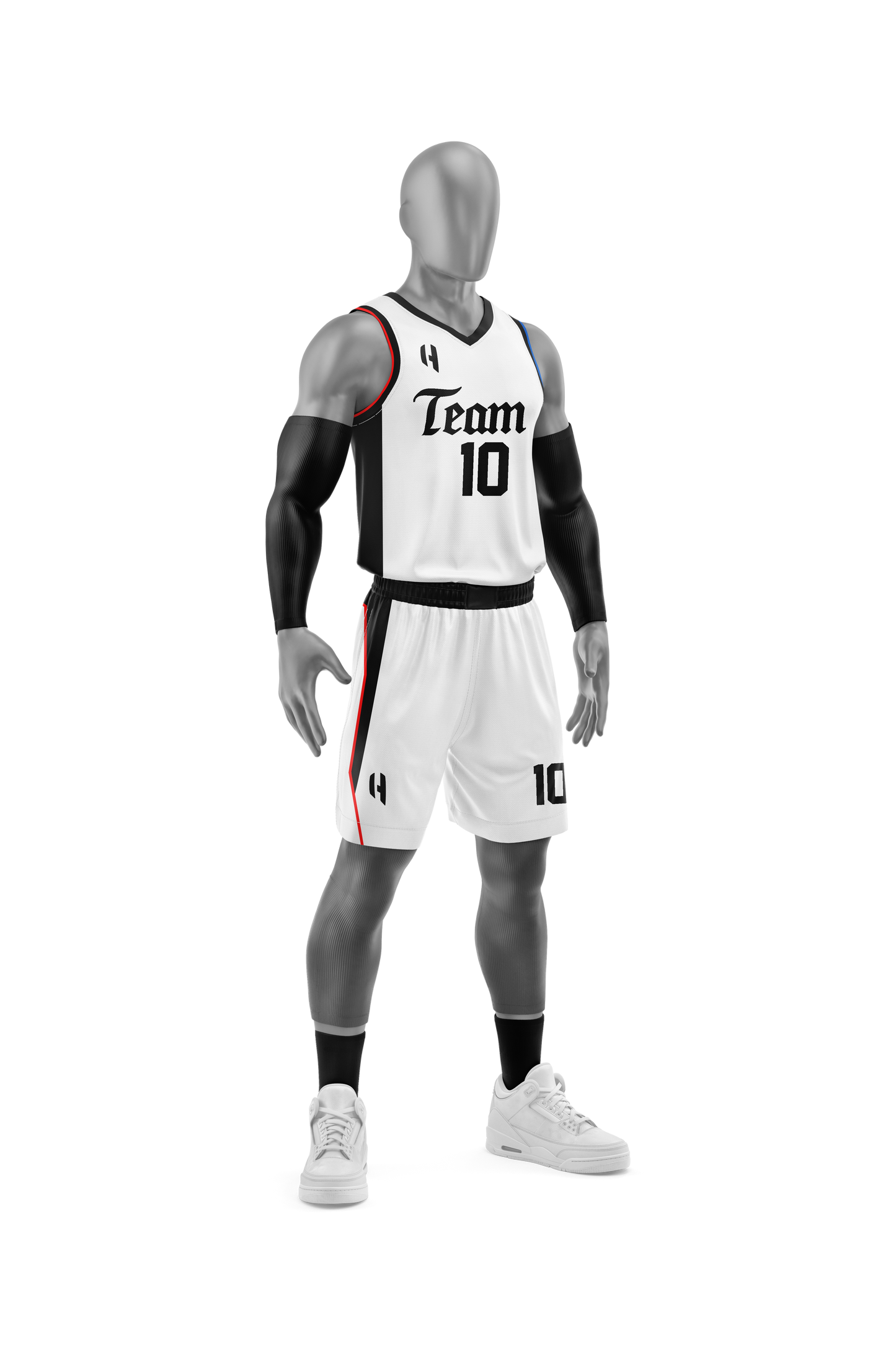 Custom Basketball Jersey and Shorts – Personalized Team Name, Player Name & Number – No Minimum Order- HX197BS