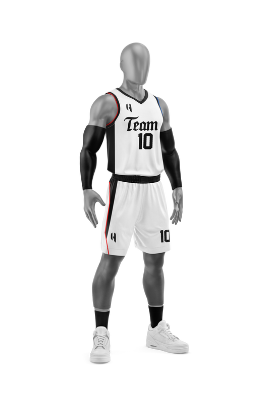 Custom Basketball Jersey and Shorts – Personalized Team Name, Player Name & Number – No Minimum Order- HX197BS