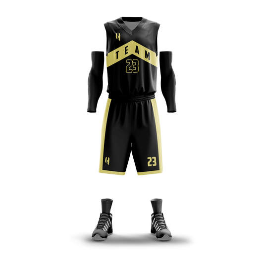 Custom Basketball Jersey and Shorts – Personalized Team Name, Player Name & Number – No Minimum Order- HX209BS