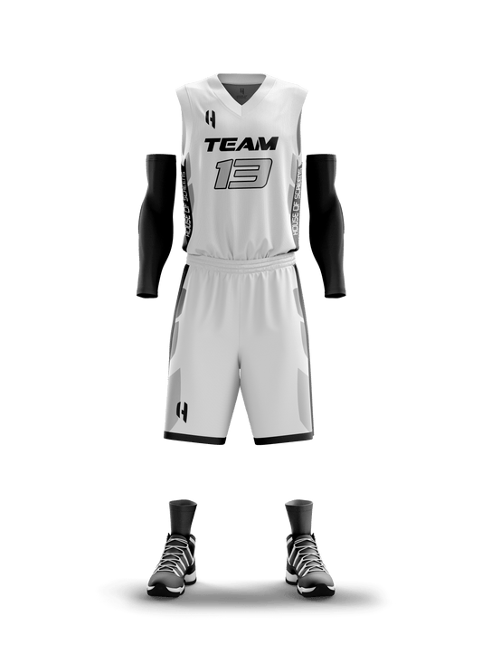 Custom Basketball Jersey and Shorts – Personalized Team Name, Player Name & Number – No Minimum Order- HX95BS