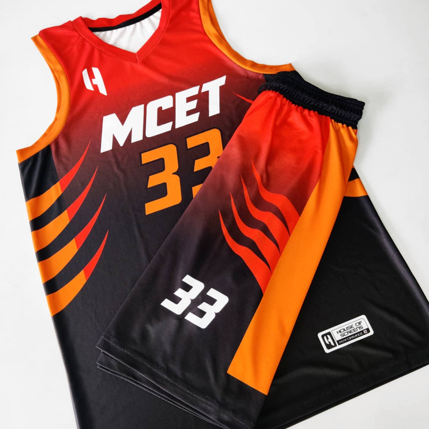 Custom Basketball Jersey and Shorts – Personalized Team Name, Player Name & Number – No Minimum Order- HX60BS
