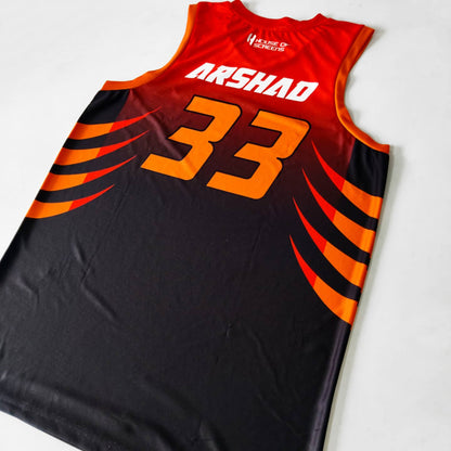 Custom Basketball Jersey and Shorts – Personalized Team Name, Player Name & Number – No Minimum Order- HX60BS