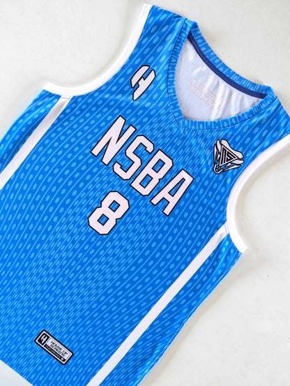 Custom Basketball Jersey and Shorts – Personalized Team Name, Player Name & Number – No Minimum Order- HX325BS