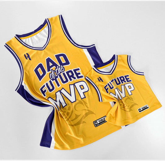 Future MVP Customized Birthday Basketball Jersey – Personalized for Kids, Youth, and Adults, Perfect for First Birthdays, Basketball-Themed Parties, and Family Celebrations